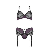 CA Marietta 3pcs set black-purple