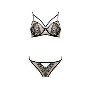 PE Lorina 2pcs set beige-black