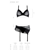CA Kitasana 3pcs set black-purple