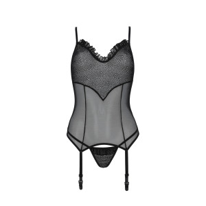AV Odrevia corset & thong black