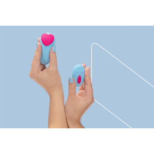 F005 HeartGem blau