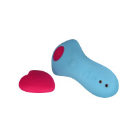 F005 HeartGem blau