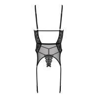 KO CO102 corset & thong black