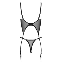 KO CO103 corset & thong black