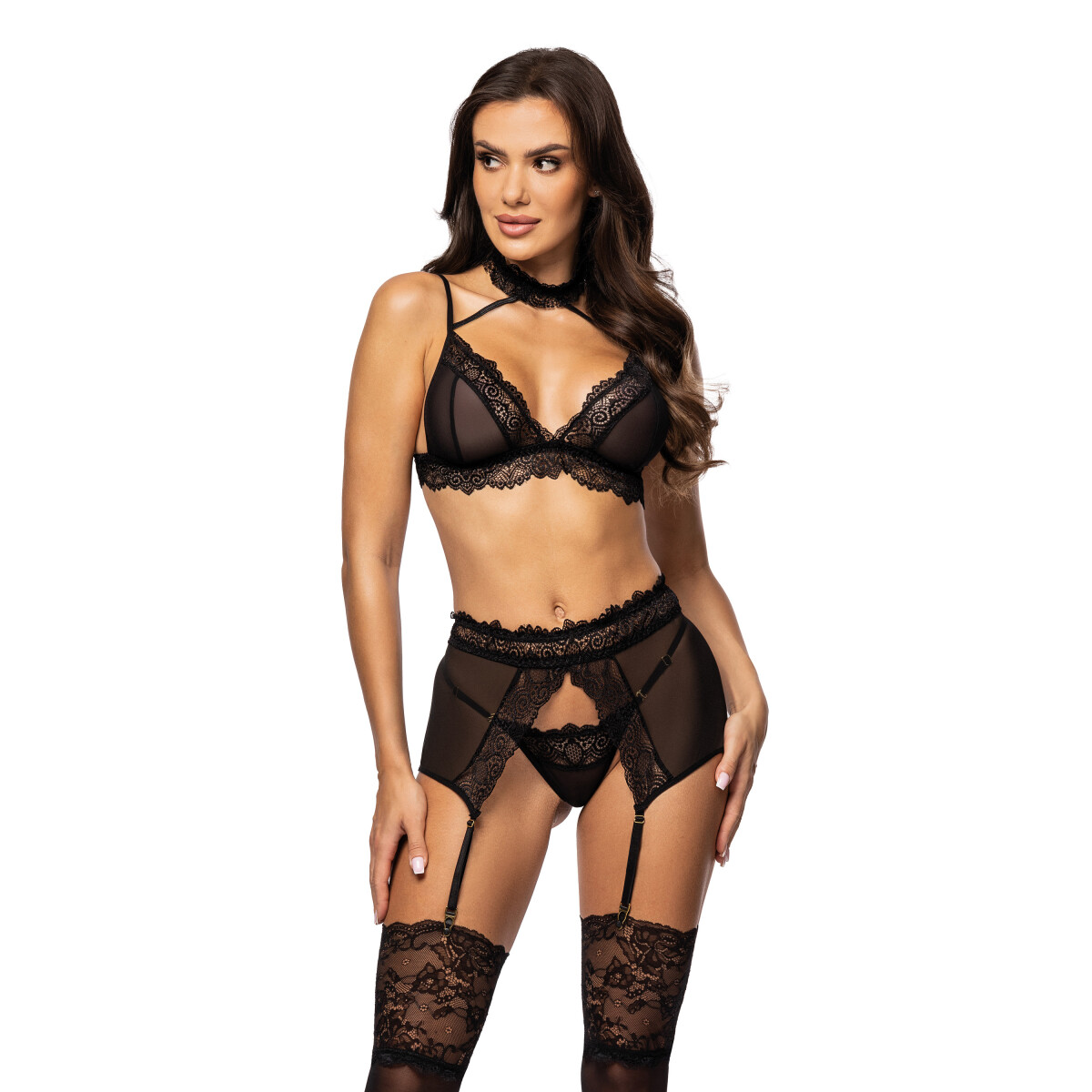 BN Velvet Sin 3pcs set black