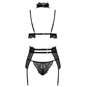 BN Velvet Sin 3pcs set black