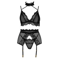 BN Velvet Sin 3pcs set black