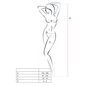 PE Bodystocking BS054 rot