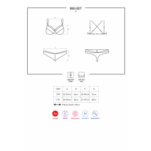 OB 860-SET-1 2 pcs set black