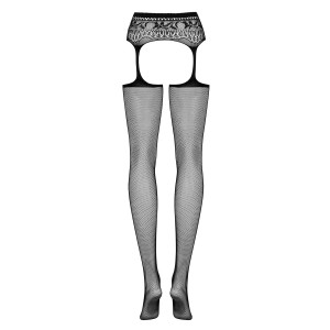 OB Garter stockings S307 black