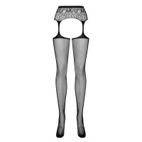 OB Garter stockings S307 black