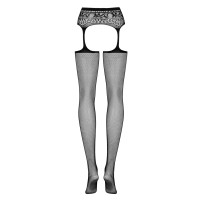 OB Garter stockings S307 black