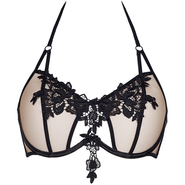 V-8841 bra beige-black