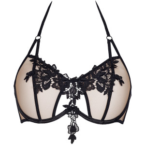 V-8841 bra beige-black