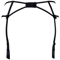 V-8842 garter belt beige-black