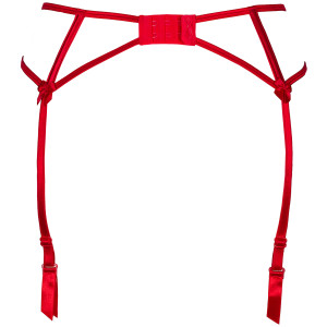 V-8862 garter belt red S